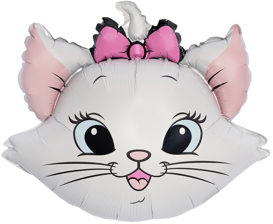 Шар (23''/58 см) Фигура, Кошечка Мари (надув воздухом), 1 шт.