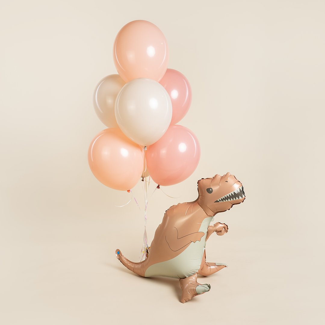 Шар (37''/94 см) Фигура 3D, Динозавр Тираннозавр, Сатин, 1 шт.