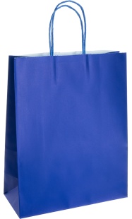 Пакет подарочный, Крафт 120гр, Мастхэв, Королевский синий, 42*31*11,5 см, 1 шт.