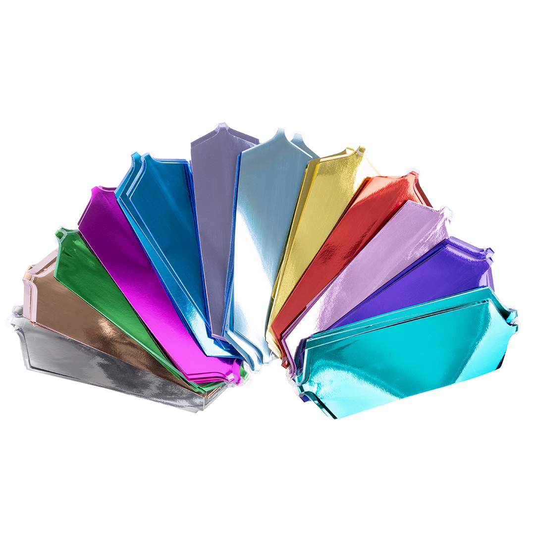 Бант Шар, Синий, Металлик, 21 см, 1 шт. в упак. 