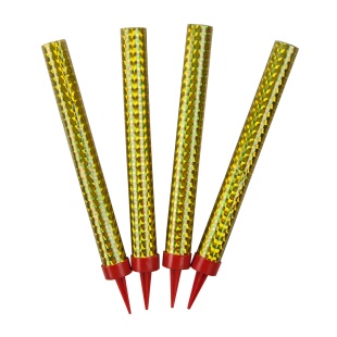 Свеча Фонтан для торта, 40 сек, 14 см, 4 шт.