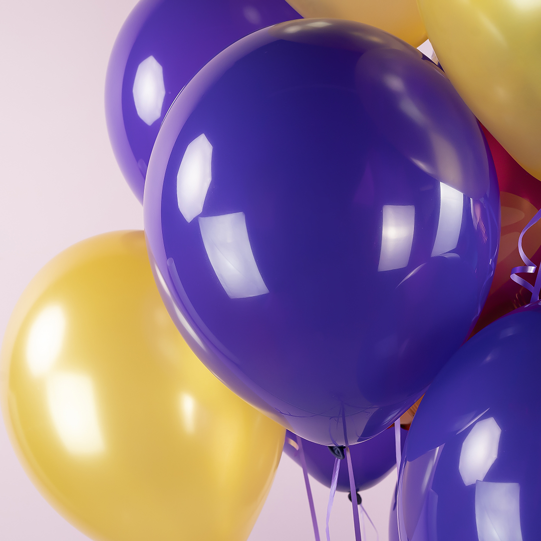 Шар (12''/30 см), Фиолетовый, пастель, 100 шт.