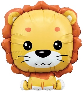 Шар (35''/89 см) Фигура, Левушка, 1 шт. в уп.