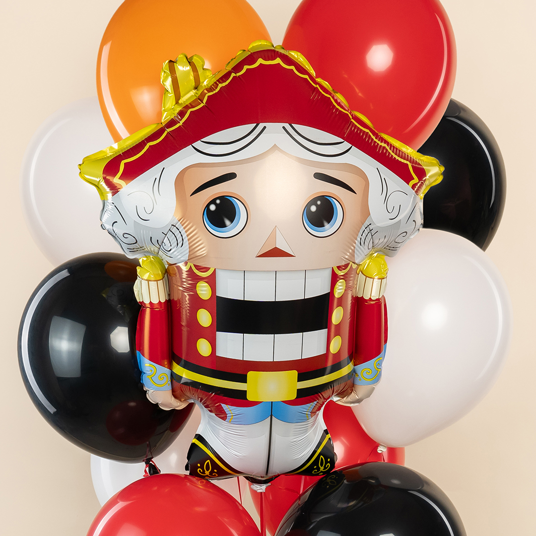 Шар (26''/66 см) Фигура, Щелкунчик, 1 шт. в уп.