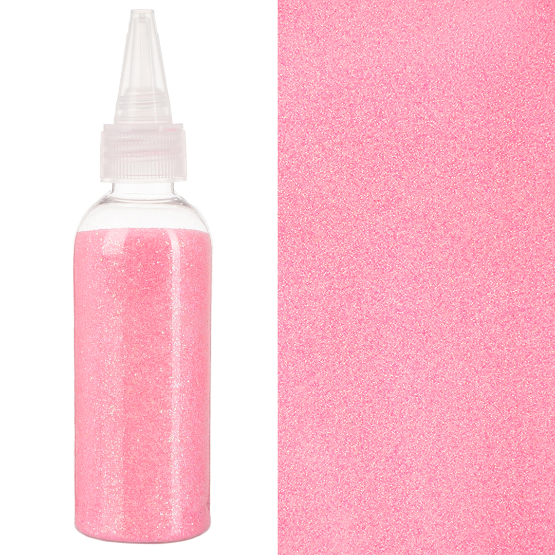 Глиттер Ярко-розовый, 80 г.