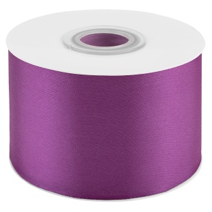 Лента атласная (5 см*22,85 м) Орхидея, 1 шт.