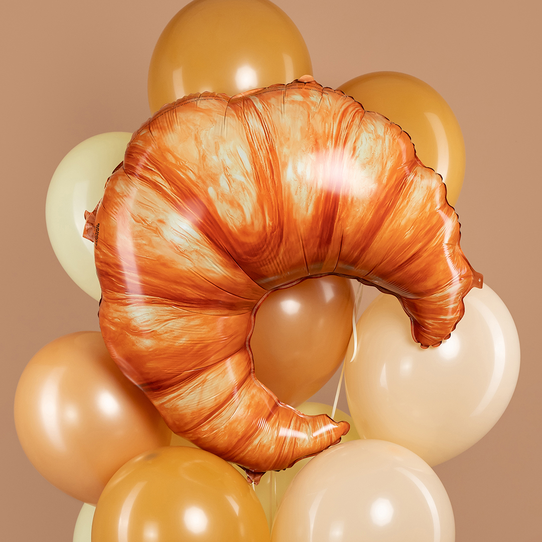 Шар (30''/76 см) Фигура, Круассан, 1 шт.