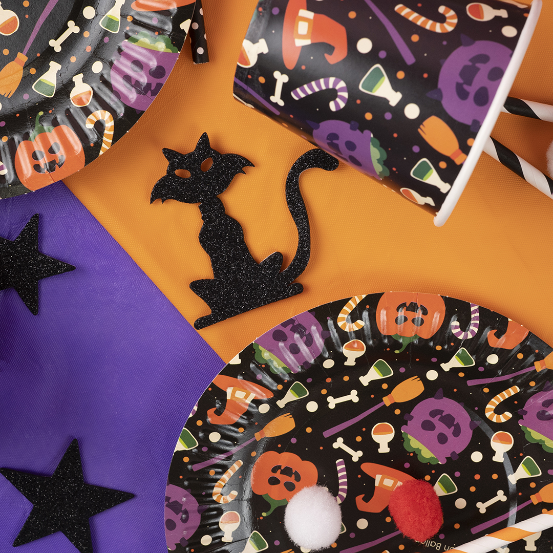 Стаканы (250 мл) Яркий Хэллоуин, 6 шт.