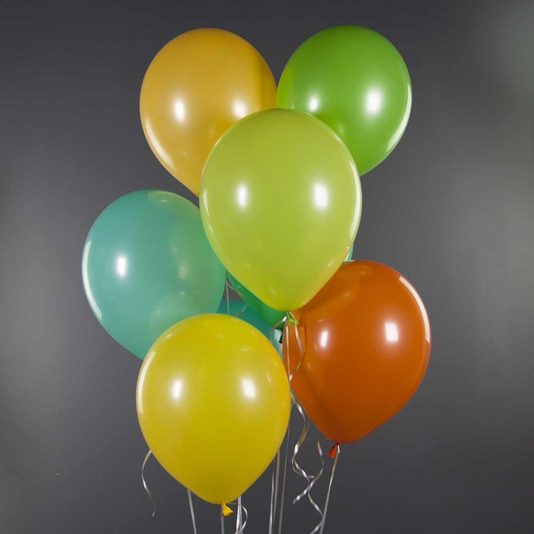 Шар (12''/30 см), Весенне-зеленый, пастель, 100 шт.