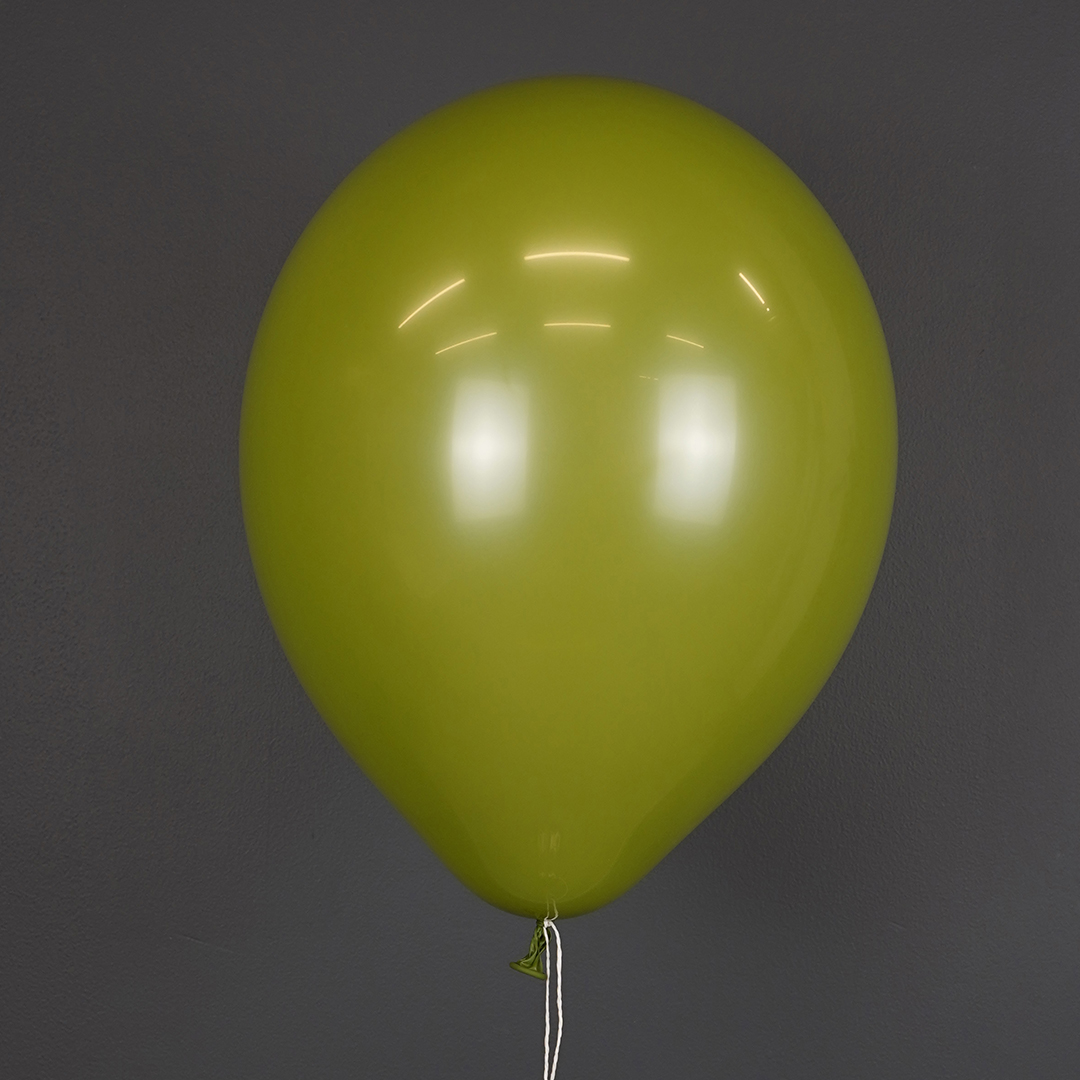 Шар (12''/30 см), Оливковый, пастель ретро, 100 шт.