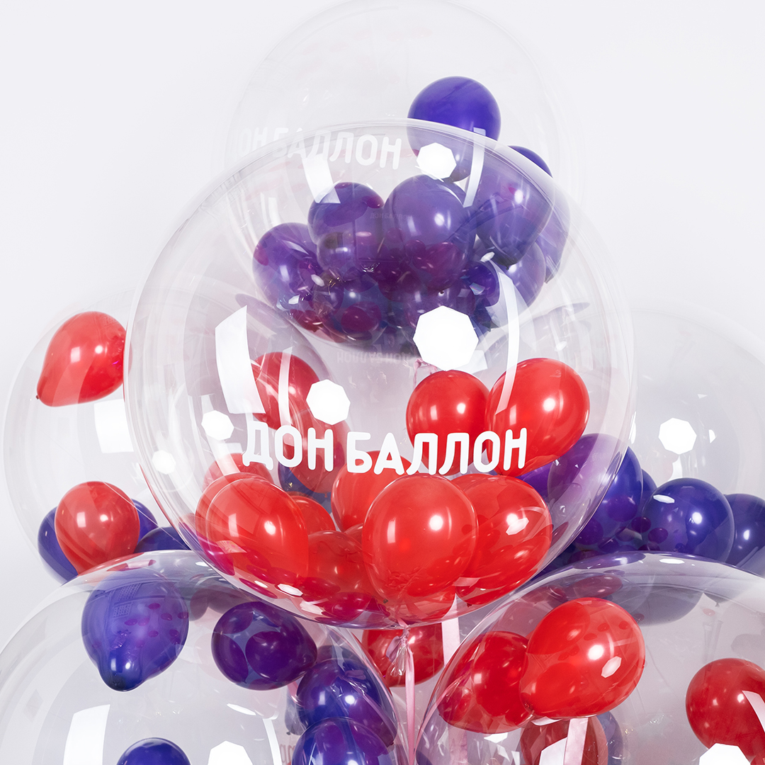 Шар (5''/13 см), Красный (015), пастель, 100 шт.