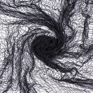 Декор.украшение, Истлевшая ткань - сетка для Хэллоуина, Черный, 76*183 см, 1 шт.