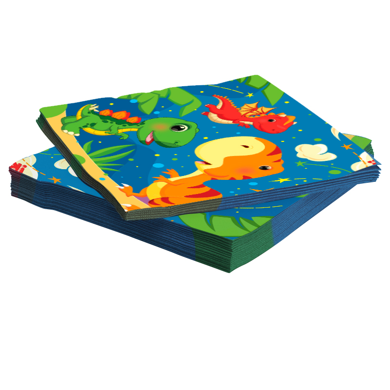 Стаканы (250 мл) Динозаврики, С Днем Рождения!, 6 шт.