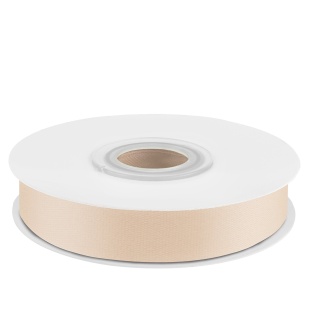 Лента атласная (1,2 см*22,85 м) Светлое золото, 1 шт.