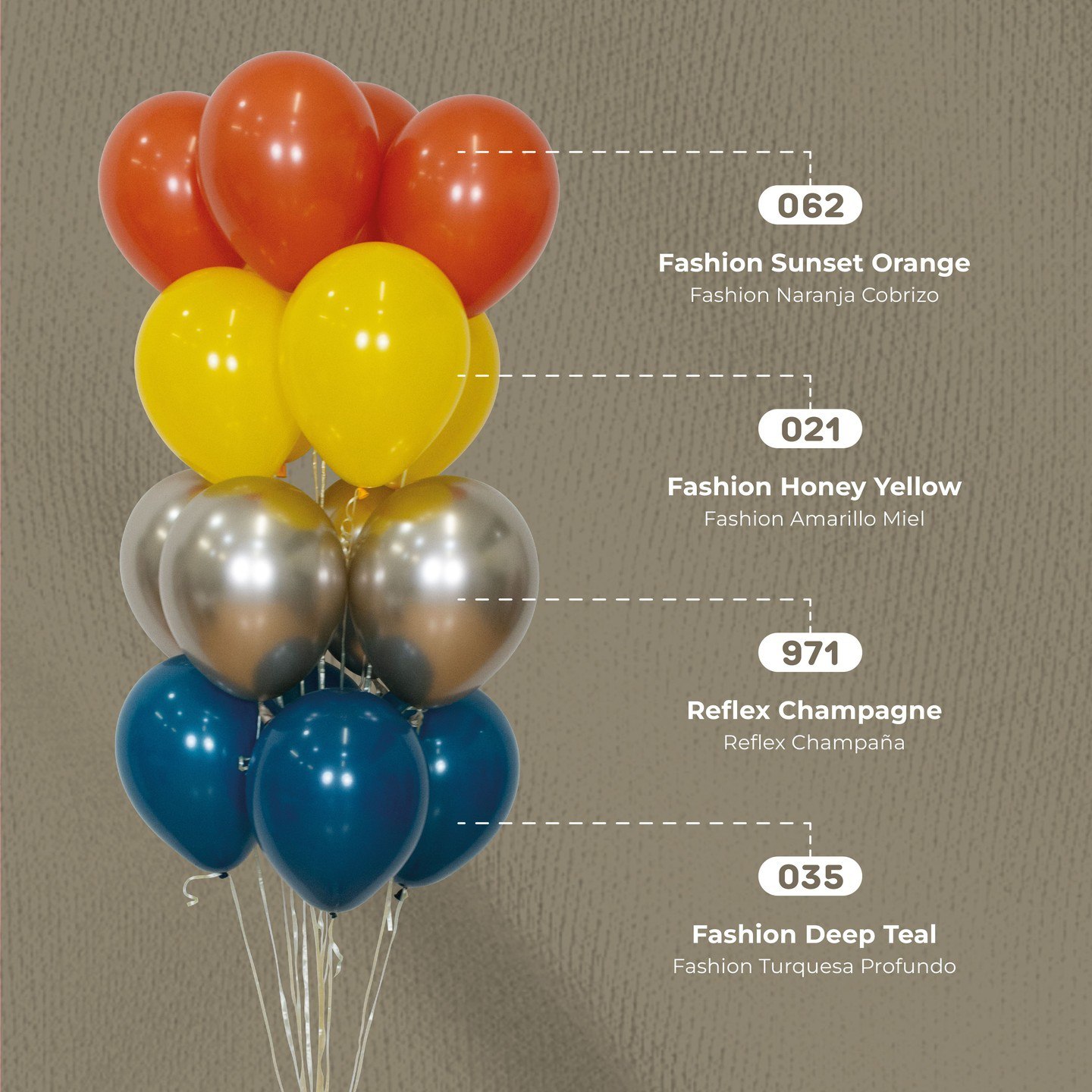 Шар (12''/30 см), Медово-желтый (021), пастель, 12 шт.