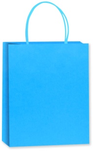 Пакет подарочный, Крафт 120гр, Мастхэв, Небесно-голубой, 42*31*11,5 см, 1 шт.