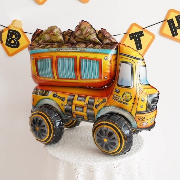 Шар (26''/66 см) Фигура 3D, Самосвал, 1 шт. в уп.