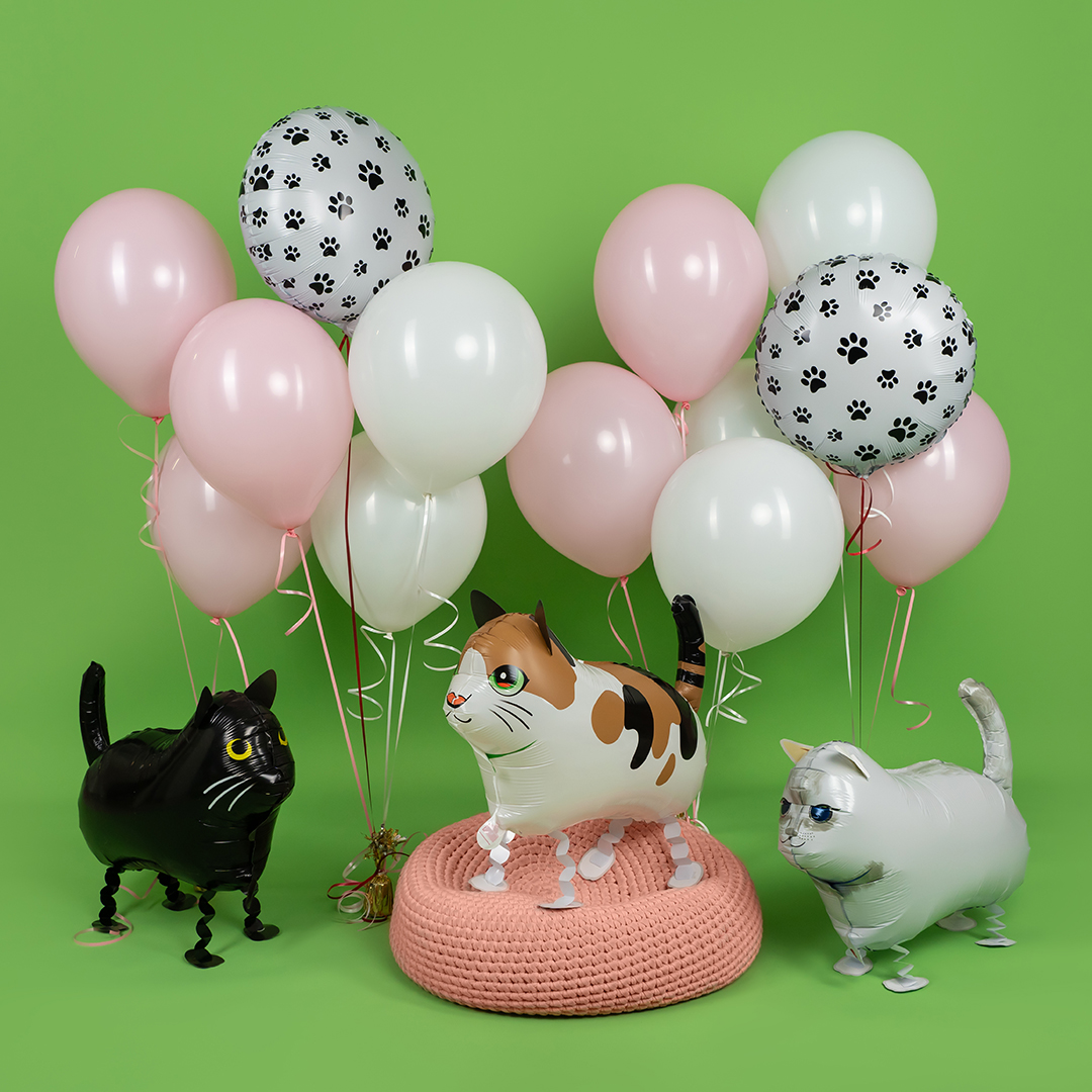 Шар (18''/46 см) Круг, Лапки, 1 шт.