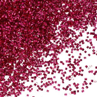 Конфетти фольга Цилиндр, Фуксия, Металлик, 0,2 см, 20 г.