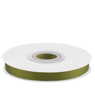 Лента атласная (0,7 см*22,85 м) Травяной, 1 шт.