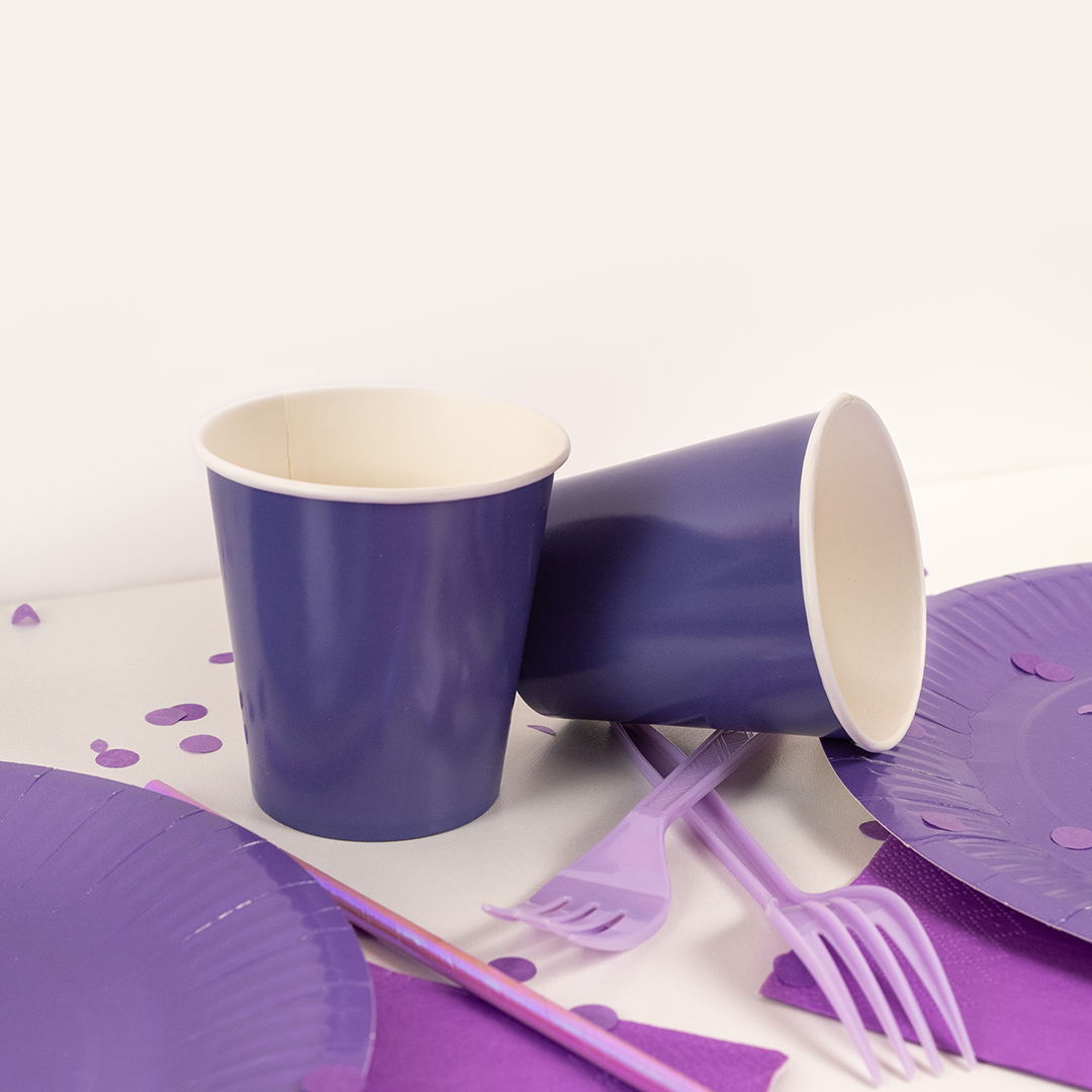 Стаканы (250 мл) Мастхэв, Фиолетовый, 6 шт.