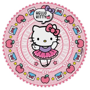 Тарелки (7''/18 см) Hello Kitty, 6 шт.