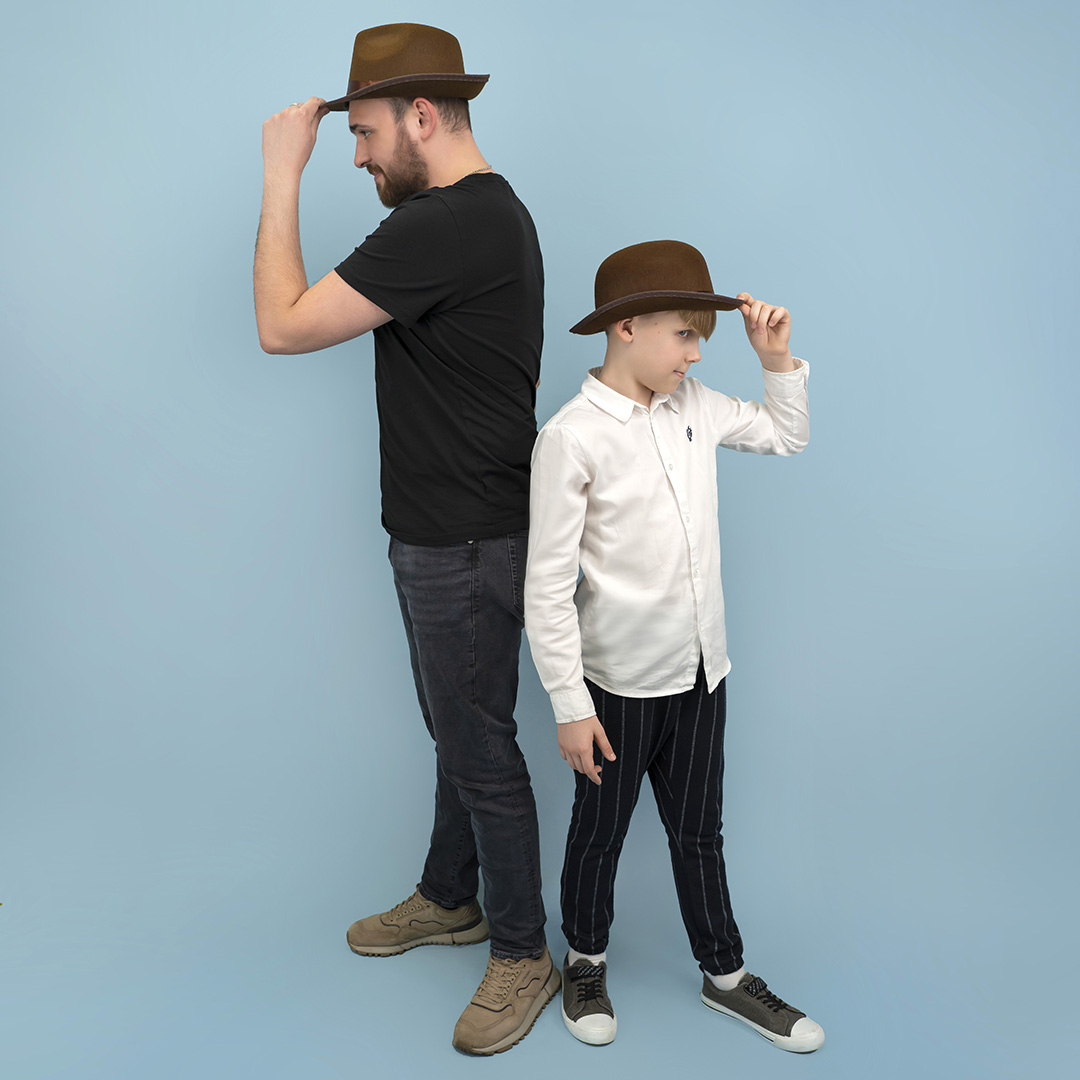 Шляпа Мафиози, фетр, Коричневый, 56-58 разм., 1 шт. 