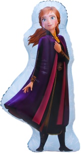 Шар (35''/89 см) Фигура, Холодное сердце, Анна, 1 шт. в уп.