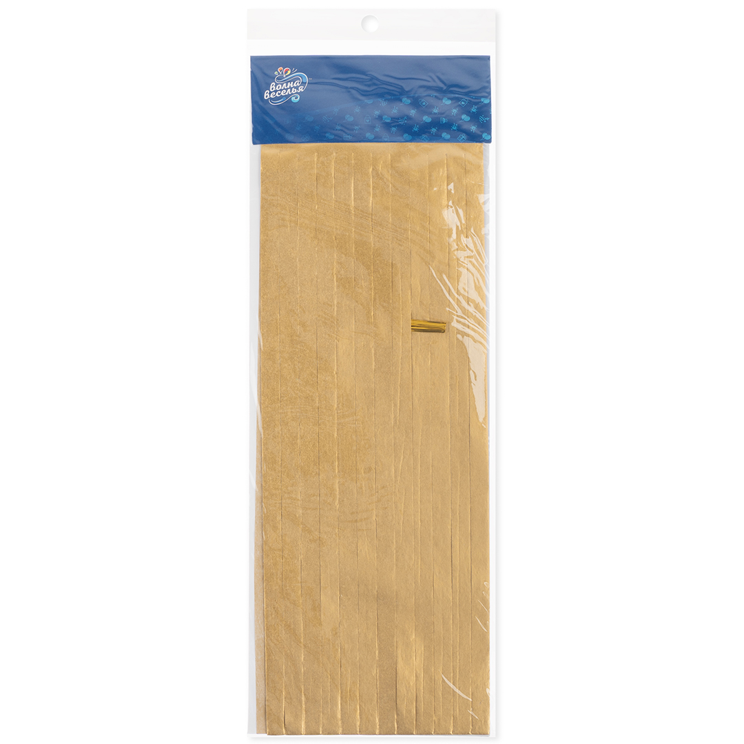 Гирлянда Тассел, Золото, 35*12 см, 12 листов.