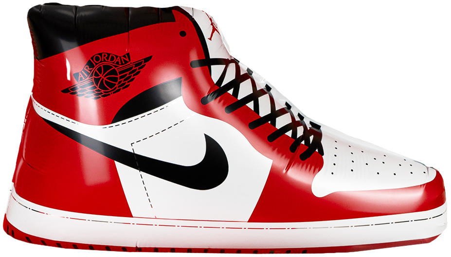 Шар (24''/61 см) Фигура, Спортивные кеды, Красный, 1 шт.