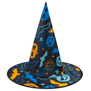 Волшебная Шляпа, с ярким принтом, Синий, 54-56 разм., 1 шт. 
