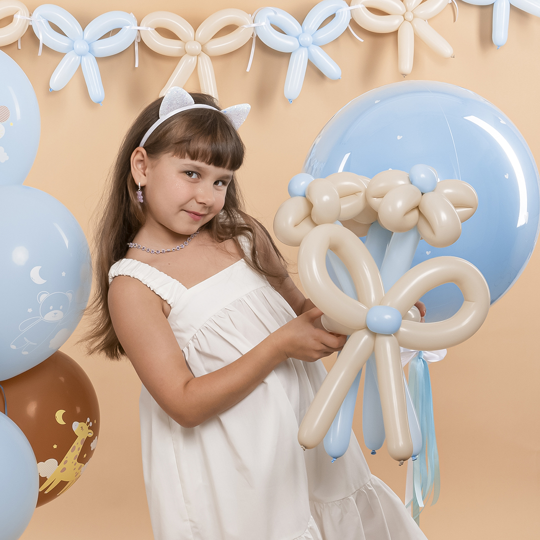 Шар (2''/5 см) ШДМ, Белый песок, пастель ретро, 100 шт.