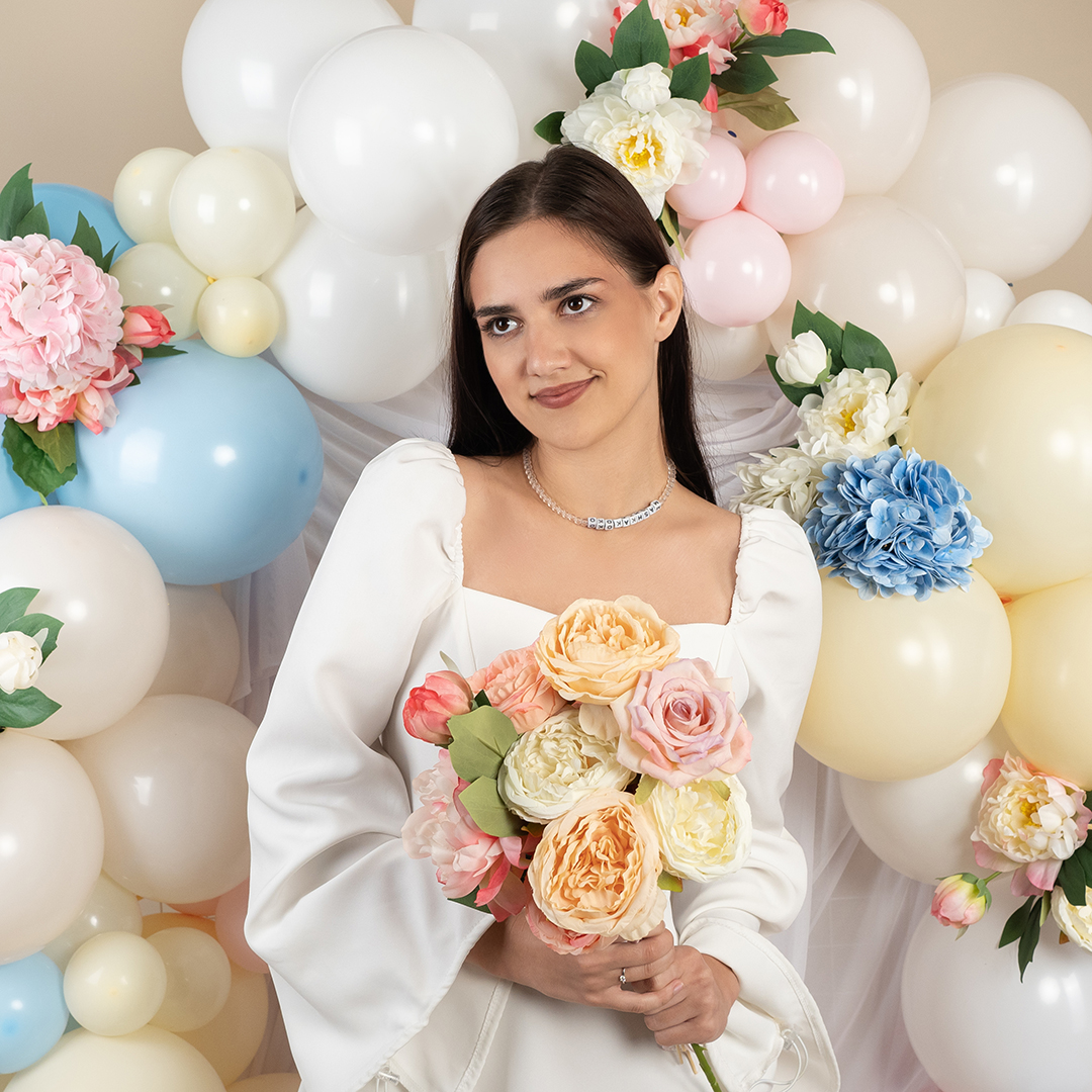 Гортензия, искусственная, Розовый, 52 см, 1 шт. в упак. 