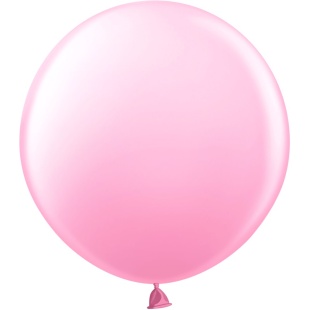Шар (36''/91 см), Розовый, пастель, 3 шт.
