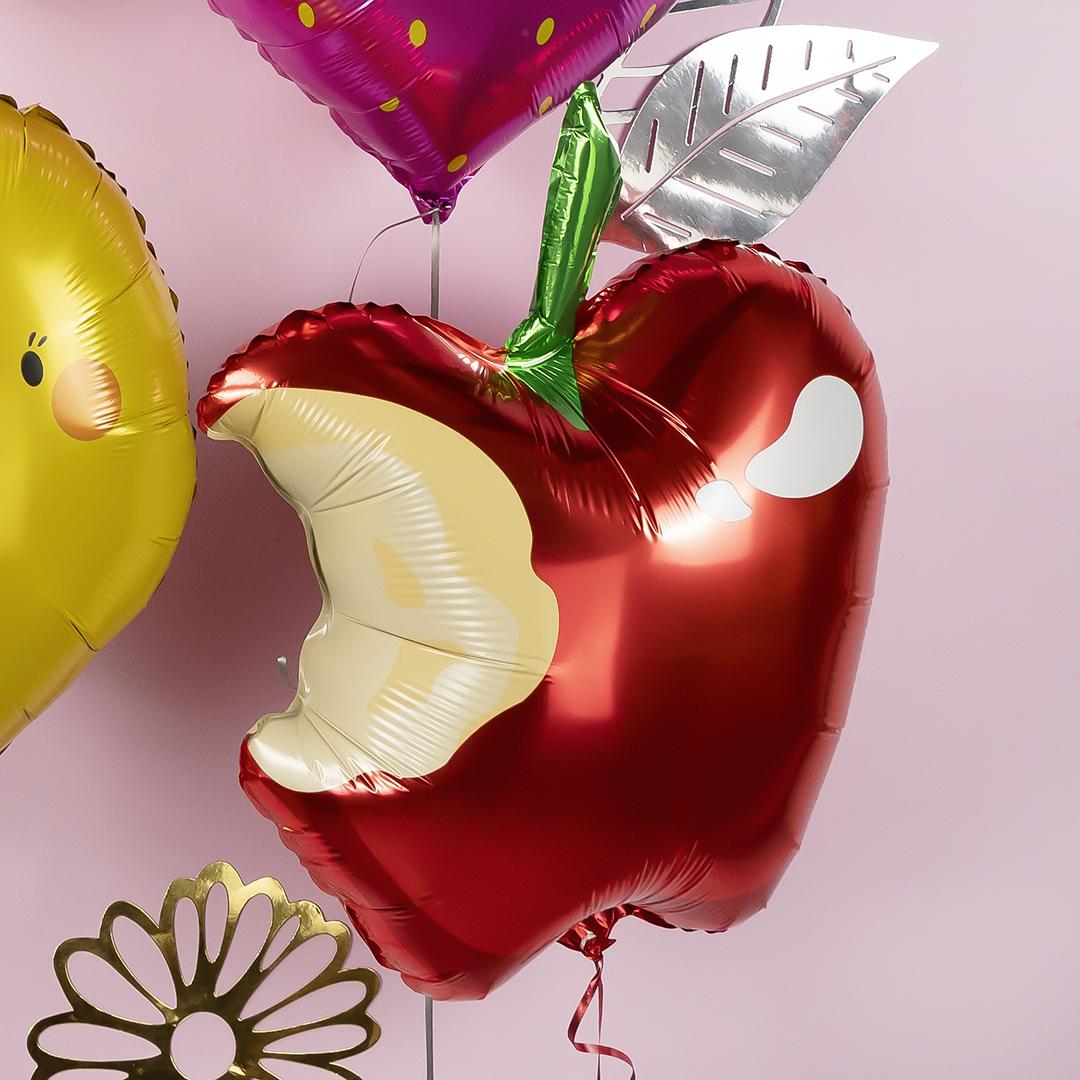 Шар (21''/53 см) Фигура, Яблоко, 1 шт.