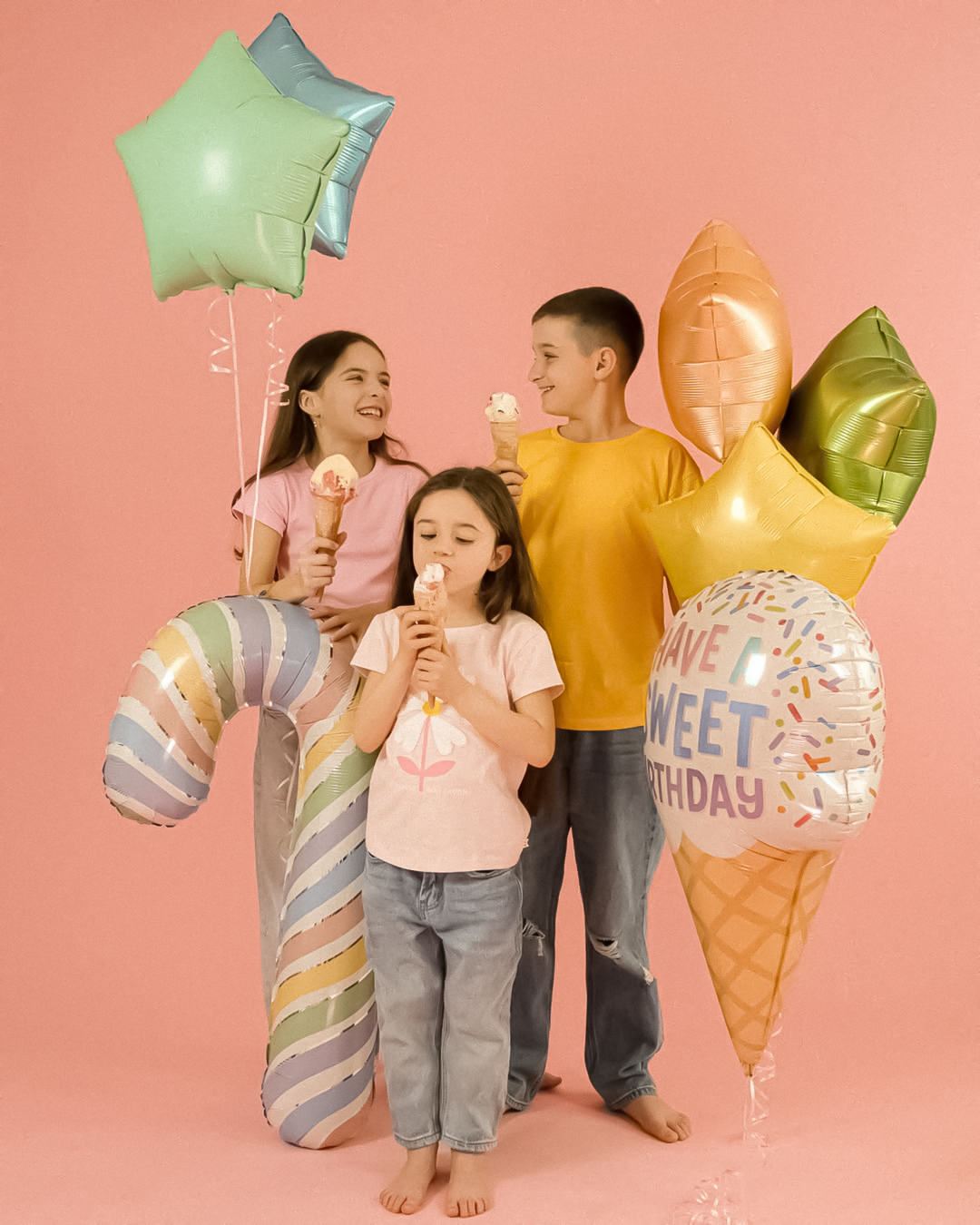 Шар (18''/46 см) Звезда, Зеленый чай, Сатин, 1 шт.