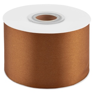 Лента атласная (5 см*22,85 м) Карамельный, 1 шт.