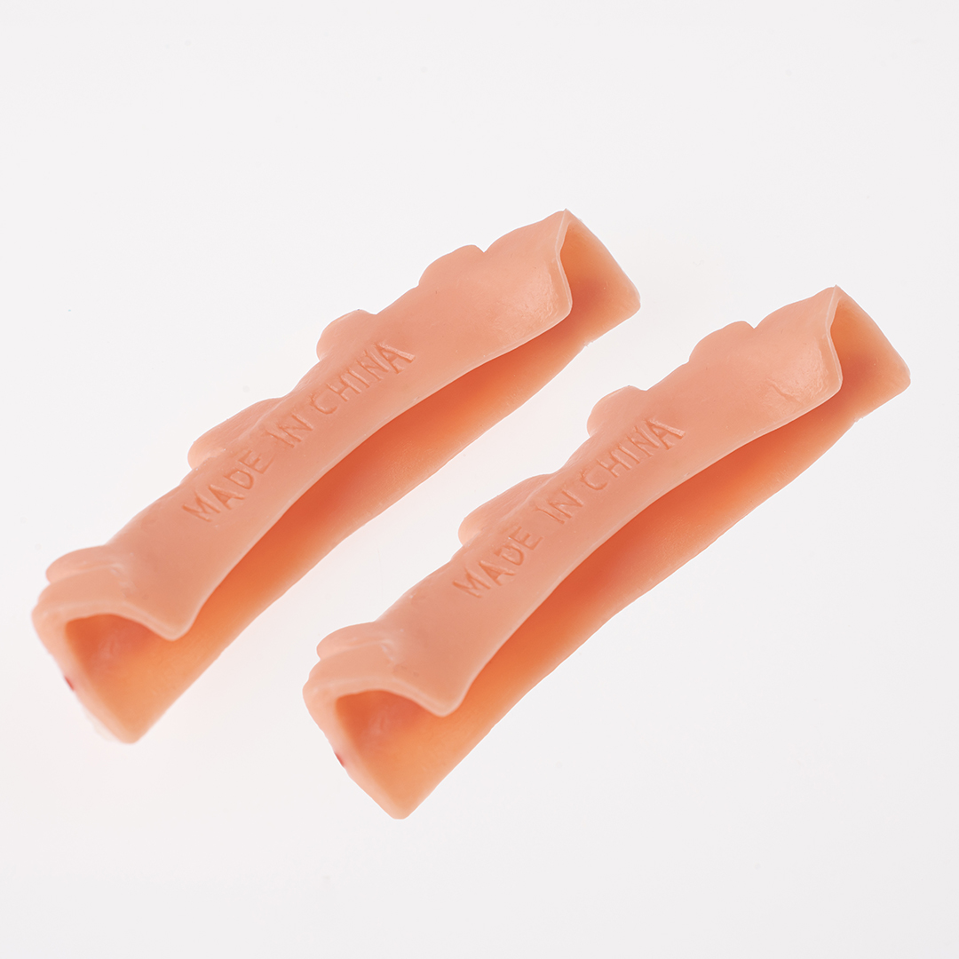 Зубы вампира, Белый/Красный, 1 шт. 