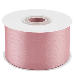 Лента атласная (3,8 см*22,85 м) Розовое Золото, 1 шт.