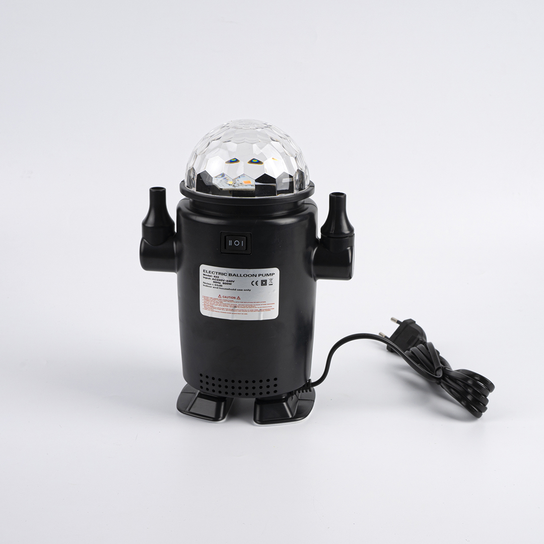 Компрессор, Дроид R2D2, с LED, Черный, 600 ватт, 1 шт.