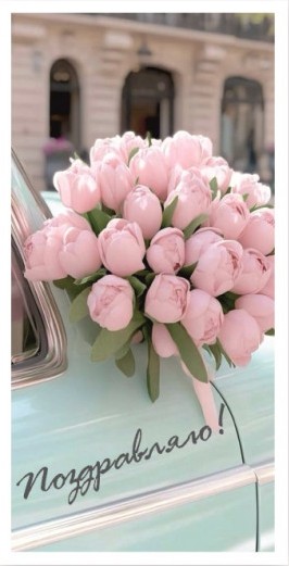 Конверты для денег, Поздравляю! (роскошные цветы), 10 шт.