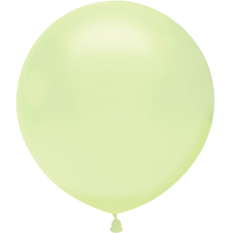 Шар (24''/61 см), Нежно-зеленый (836), макарунс, 3 шт.