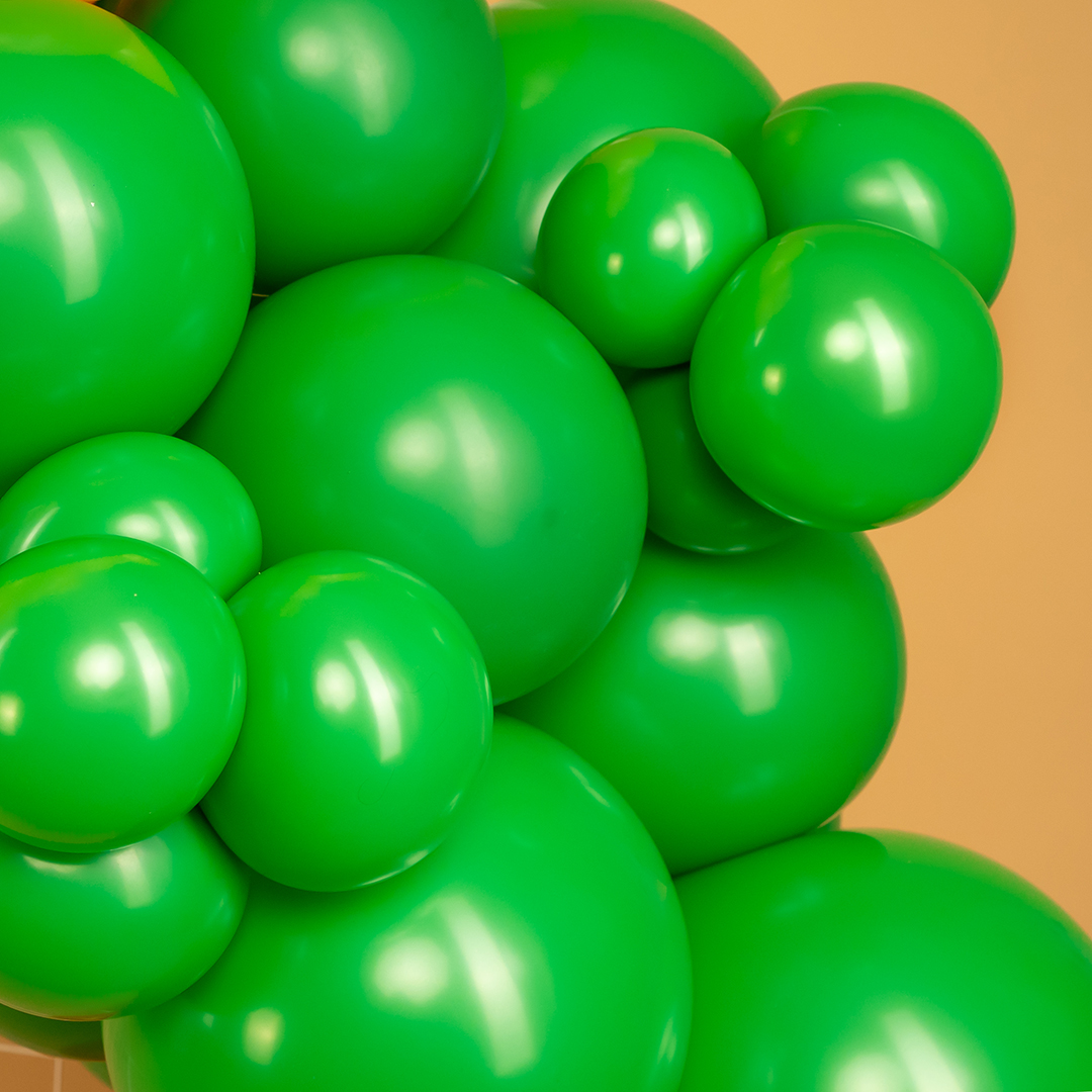 Шар (5''/13 см), Зеленый клевер (029), пастель, 100 шт.