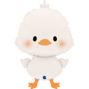 Шар (25''/64 см) Фигура, Гусь Обнимусь, 1 шт. в уп.