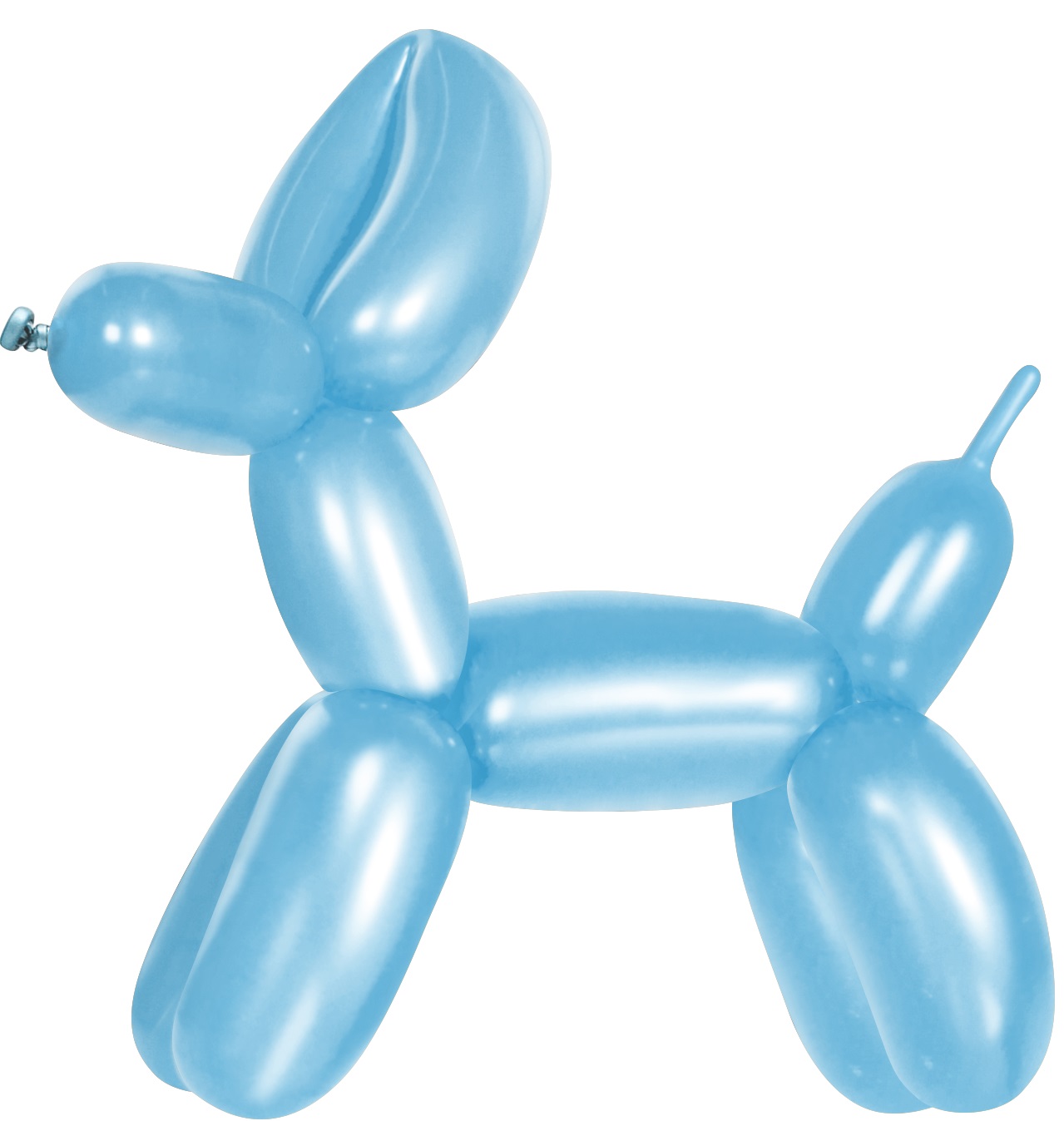 Шар (3''/8 см) ШДМ, Голубой, пастель, 50 шт.