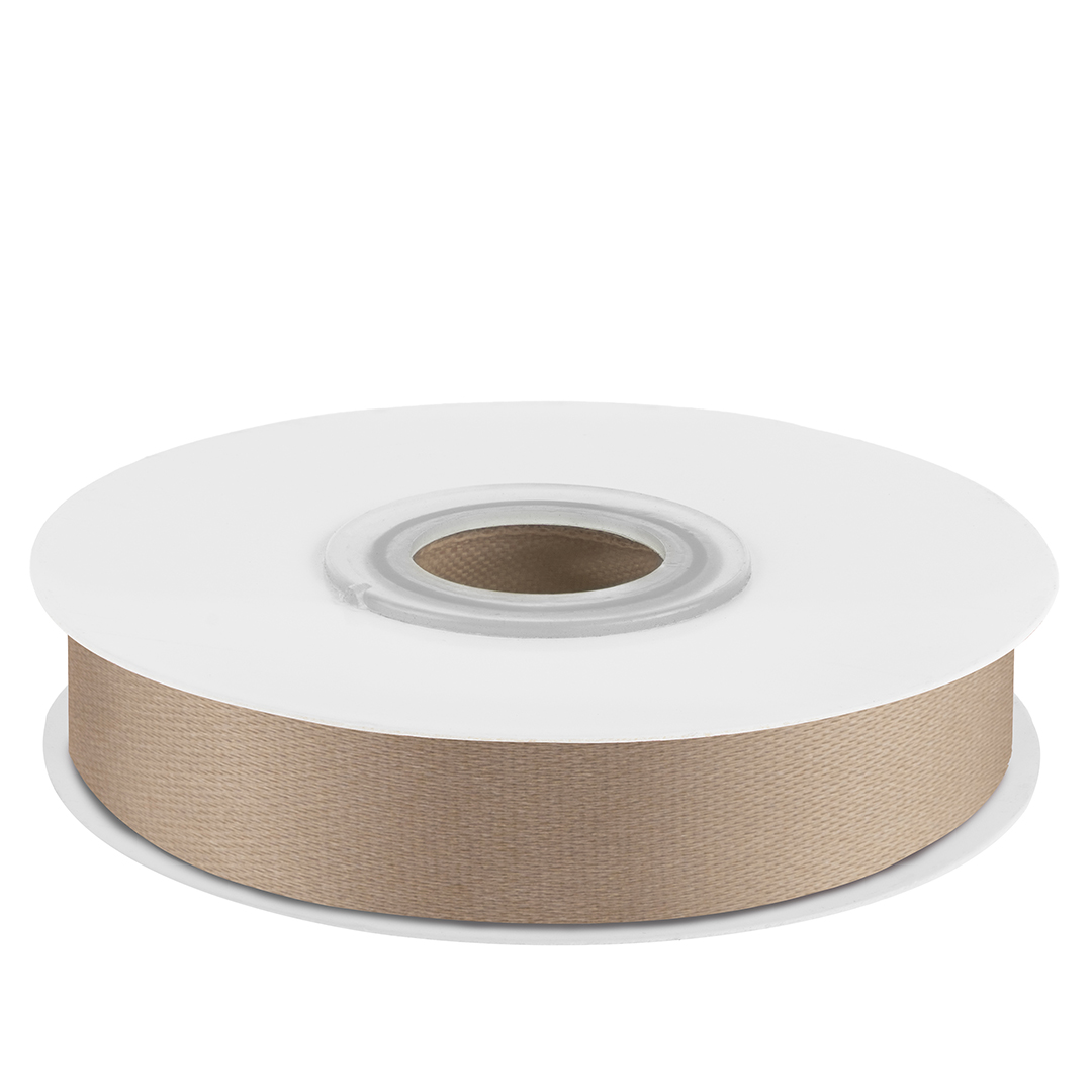 Лента атласная (1,2 см*22,85 м) Шампань, 1 шт.