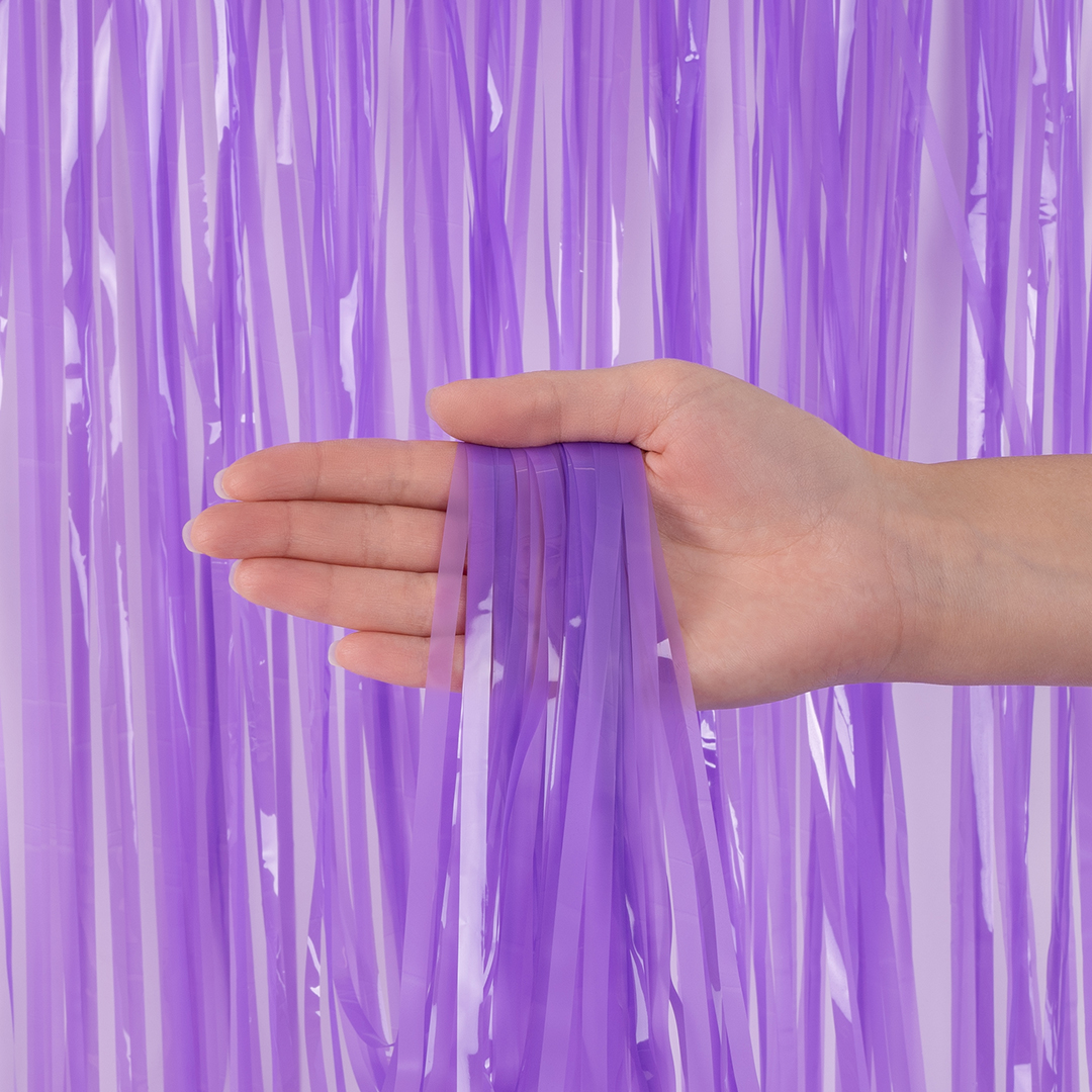 Занавес Дождик Сочный цвет, Лаванда, 100*200 см, 1 шт.