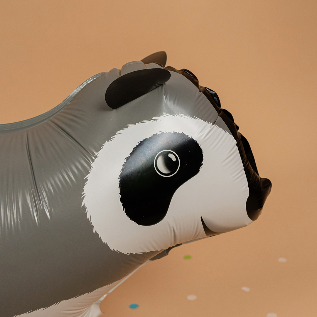 Шар 3D (27''/69 см) Ходячая Фигура, Барсук, 1 шт.