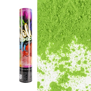 Пневмохлопушка (12/30 см), Краска Холи, Зеленый, 1 шт.