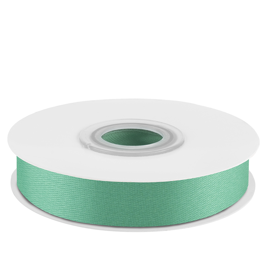 Лента атласная (1,2 см*22,85 м) Бирюзовый, 1 шт.